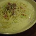 ラテちん's cooksnap of when they made 葱たっぷりヘルシー☆豆乳味噌パスタ.
