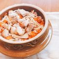 クック5A7A40☆'s cooksnap of when they made 土鍋炊き込みご飯☆炊飯器でも☆.