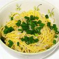 ほたて子's cooksnap of when they made 簡単！しらすとネギのバター醤油パスタ♪.