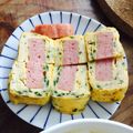 kaokaofood's cooksnap of when they made スパムのカラフル卵焼き.