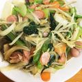 ✧RRR✧'s cooksnap of when they made 簡単♪きのこと もやし 小松菜の野菜炒め.