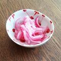 ｊｏｃｏｍｏｍｏｌａ's cooksnap of when they made 美しい色！紫玉ねぎの寿司酢漬け.