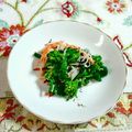 SP♪'s cooksnap of when they made 菜花とカニカマの塩昆布和え.