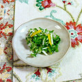 SP♪'s cooksnap of when they made 水菜とゆずのお漬け物♪.