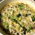 ☆やなすえ☆'s cooksnap of when they made キャベツとひき肉の卵とじ.