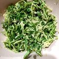 yui1018's cooksnap of when they made 豆苗と切り干し大根のサラダ 梅風味.