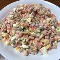 はるるん姫's cooksnap of when they made 「オリビエ」サラダ！ロシアで人気＃1！.