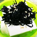 ユーロン's cooksnap of when they made 簡単☆ひじき冷や奴.