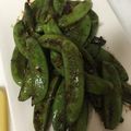 クックI8WQKB☆'s cooksnap of when they made スナップエンドウの砂糖醤油炒めおかか和え.