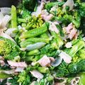 ぴんくとぱーず's cooksnap of when they made 菜の花のサラダ お浸し 作りおき.