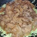 マグマグマグマグ's cooksnap of when they made ♡∔⁺にんにくマヨde生姜焼き⁺∔♡.