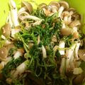 お願いひつじ's cooksnap of when they made お弁当にも。豆苗とさくらえびのおひたし.