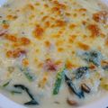 海ガメの背中's cooksnap of when they made ほうれん草グラタン.