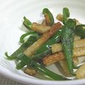 umemodoki's cooksnap of when they made ピーマンとちくわのチジャオロースもどき！.