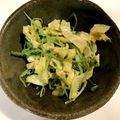 クックTVQLBF☆'s cooksnap of when they made 豆苗（２回目の芽）とキャベツのサラダ♪.