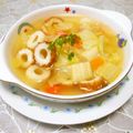 ＠迷子＠'s cooksnap of when they made ちくわde野菜スープ♡.