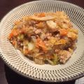 クック6VL88U☆'s cooksnap of when they made ご飯止まらない♡白菜とひき肉のぴり辛あん.