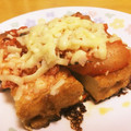 ぴえとっと's cooksnap of when they made 厚揚げのキムチとチーズ焼き.