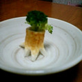 チョコっと's cooksnap of when they made かわいい森の切り株ちくわ♪.