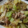 Ｍぱん's cooksnap of when they made 簡単★豚バラの甘辛キャベツ丼.