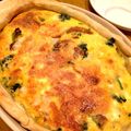 kazusaki's cooksnap of when they made ニンジンとズッキーニのキッシュ.