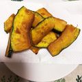 たあしの奥さん's cooksnap of when they made 超簡単☆かぼちゃのココナッツオイル揚げ♪.