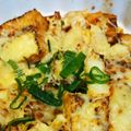 ムキサマ's cooksnap of when they made 厚揚げキムチのチーズ焼き.