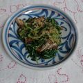 イチゴ、イチゴ。's cooksnap of when they made 水菜と鯖缶のシャキシャキサラダ♪♪.