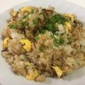 papikun's cooksnap of when they made いかなごのくぎ煮と梅干しの炒飯.