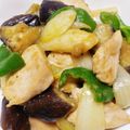 こっこちゃーん's cooksnap of when they made 鶏胸肉とナスのピリ辛味噌炒め.