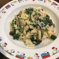 ララ♡メロディ's cooksnap of when they made ランチに！生米から作るリゾット♡.
