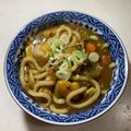 ♪ゆかたん♡'s cooksnap of when they made 残りカレーリメイクカレーうどん.