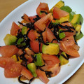 ナーちゃん's cooksnap of when they made トマトとアボカドの塩昆布和え.