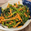 あーこ姐's cooksnap of when they made ほうれん草と人参の胡麻味噌和え.