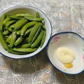 みぽぽ37's cooksnap of when they made スナップエンドウの美味しい食べ方.