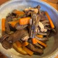hinehine's cooksnap of when they made ずいき（いもがら）の煮物～乾物・常備菜.