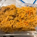 initium's cooksnap of when they made フライパンでもどす、切り干し大根の煮物.