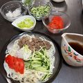 satpu's cooksnap of when they made ◆冷やし牛おろしうどん◆.