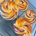 もちもち's cooksnap of when they made 紫芋のパン.