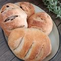 rereren's cooksnap of when they made １番お気に入り♪ドライフルーツのパン.