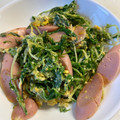 さちぶた♪'s cooksnap of when they made 簡単！余った水菜と卵のマヨネーズ炒め.