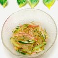 tokotann's cooksnap of when they made きゅうりとカニカマの和風春雨サラダ.
