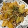 ＭＩ−ＳＡＮ's cooksnap of when they made 豚肉を使ってジャーマンポテト！感激するよ.
