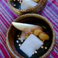 ❤️かわだん❤️'s cooksnap of when they made 　簡単 すぐできる 黒ごま の おしるこ.
