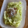 みるく茶's cooksnap of when they made レタスとしらすと茗荷の甘酢和え.