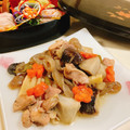 papikun's cooksnap of when they made こっくり里芋と筍の煮物.