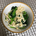 sumire's cooksnap of when they made ほうれん草とエノキのゴマ和え.