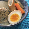 kyao☆'s cooksnap of when they made おでんに簡単味付き半熟卵.