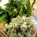 ネコ大スキ☆'s cooksnap of when they made タラの芽、アボカド、クレソンのクリチ和え.