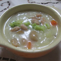 miyuki12's cooksnap of when they made 角切り野菜の♪具だくさんミルクスープ.